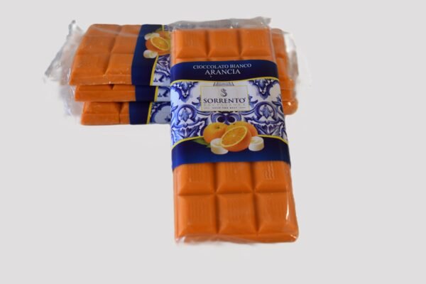 1Chocolate Italiano Blanco a la Naranja