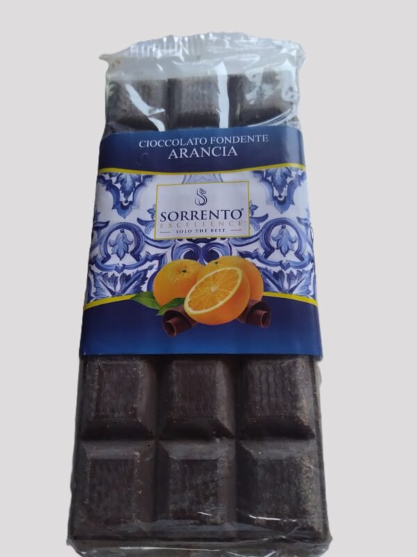 1Chocolate Italiano Negro a la Naranja