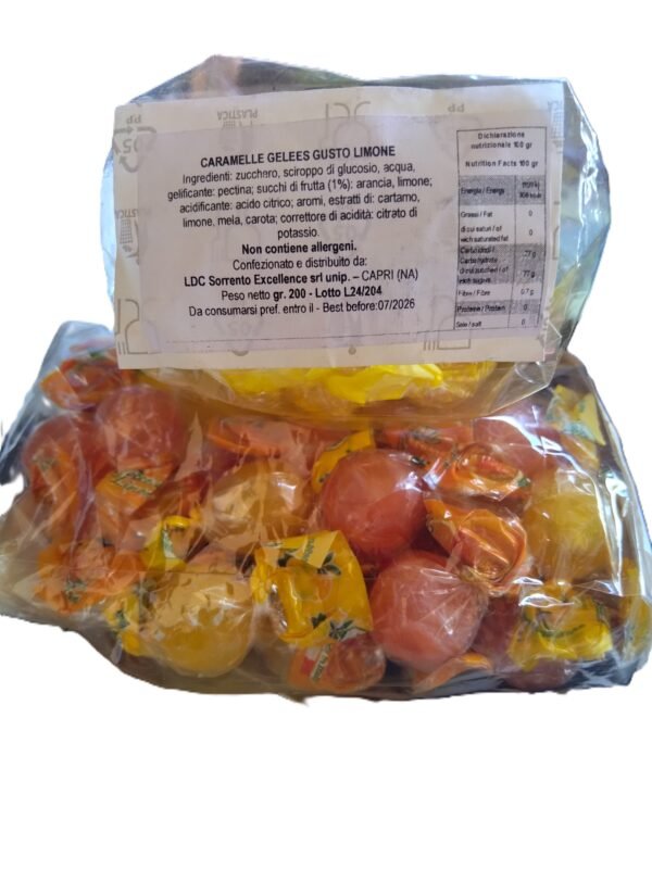 3Caramelos Rellenos de Limón y Naranja - Imagen 2
